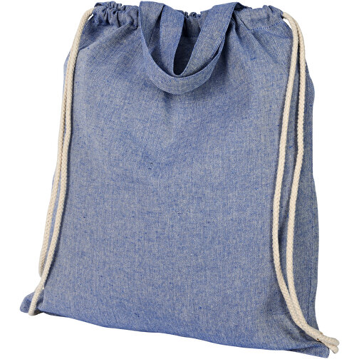 Plecak Pheebs z bawełnianym sznurkiem ściągającym z recyklingu o gramaturze 150 g/m², Obraz 5