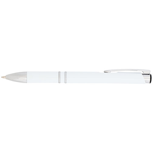Moneta Kugelschreiber Antibakteriell , weiß, ABS Kunststoff, 13,50cm (Länge), Bild 3