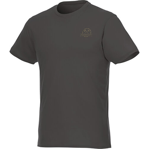 Jade T-Shirt Aus Recyceltem GRS Material Für Herren , Green Concept, storm grey, Single jersey Strick 100% GRS zertifiziertes recyceltes Polyester, 160 g/m2, S, , Bild 2