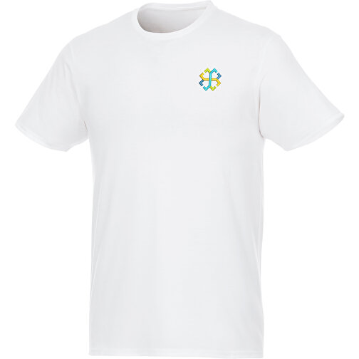 Jade T-Shirt Aus Recyceltem GRS Material Für Herren , Green Concept, weiß, Single jersey Strick 100% GRS zertifiziertes recyceltes Polyester, 160 g/m2, M, , Bild 2