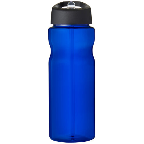H2O Active® Eco Base 650 Ml Sportflasche Mit Ausgussdeckel , Green Concept, blau / schwarz, PCR Kunststoff, 72% PP Kunststoff, 17% SAN Kunststoff, 11% PE Kunststoff, 21,80cm (Höhe), Bild 4