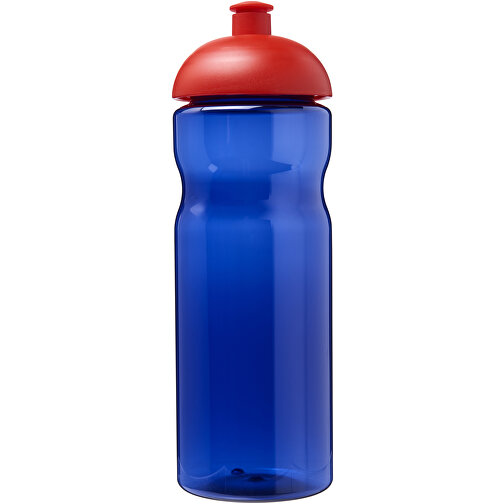 H2O Active® Eco Base 650 Ml Sportflasche Mit Stülpdeckel , Green Concept, royalblau / rot, PCR Kunststoff, 90% PP Kunststoff, 10% TPE Kunststoff, 22,30cm (Höhe), Bild 3