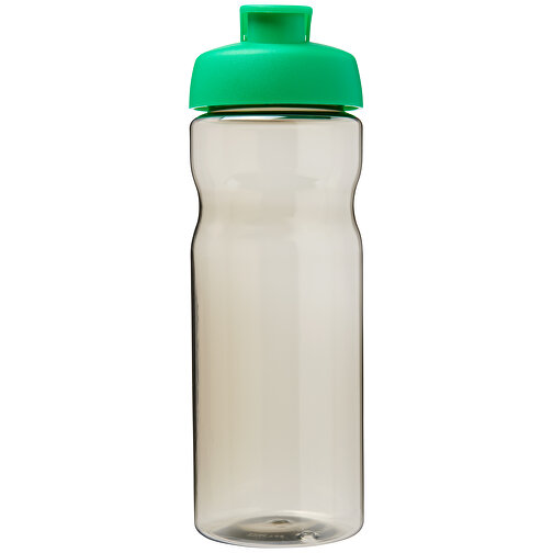 H2O Active® Eco Base 650 Ml Sportflasche Mit Klappdeckel , kohle / hellgrün, PCR Kunststoff, PP Kunststoff, 22,10cm (Höhe), Bild 4