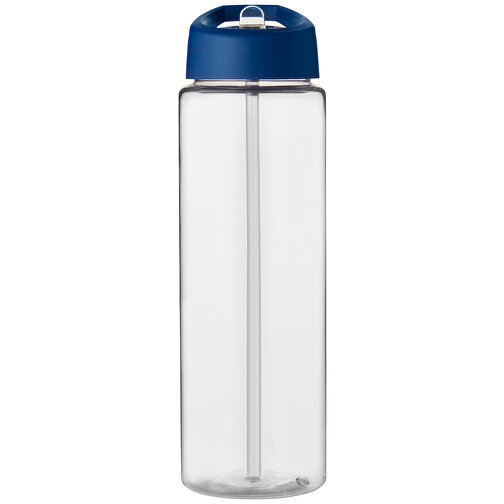 H2O Active® Vibe 850 Ml Sportflasche Mit Ausgussdeckel , transparent / blau, PET Kunststoff, 72% PP Kunststoff, 17% SAN Kunststoff, 11% PE Kunststoff, 24,20cm (Höhe), Bild 4