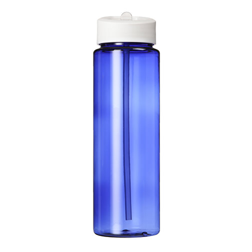 H2O Active® Vibe 850 Ml Sportflasche Mit Ausgussdeckel , blau / weiß, PET Kunststoff, 72% PP Kunststoff, 17% SAN Kunststoff, 11% PE Kunststoff, 24,20cm (Höhe), Bild 4