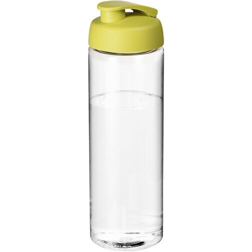H2O Active® Vibe 850 Ml Sportflasche Mit Klappdeckel , transparent / limone, PET Kunststoff, PP Kunststoff, 24,40cm (Höhe), Bild 1