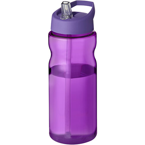 H2O Active® Base 650 Ml Sportflasche Mit Ausgussdeckel , lila, PET Kunststoff, 72% PP Kunststoff, 17% SAN Kunststoff, 11% PE Kunststoff, 21,80cm (Höhe), Bild 1