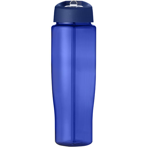 H2O Active® Tempo 700 Ml Sportflasche Mit Ausgussdeckel , blau, PET Kunststoff, 72% PP Kunststoff, 17% SAN Kunststoff, 11% PE Kunststoff, 23,40cm (Höhe), Bild 3