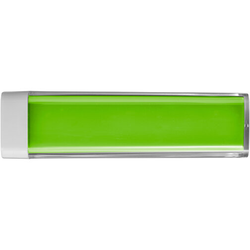 Powerbank WS102 2200/2600 MAh , grün, ABS Kunststoff, 9,10cm x 2,50cm x 2,50cm (Länge x Höhe x Breite), Bild 5