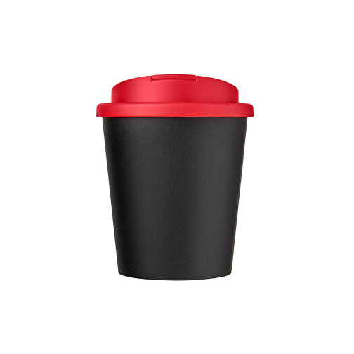 Americano® Espresso 250 Ml Isolierbecher Mit Auslaufsicherem Schraubverschluss , schwarz / rot, PP Kunststoff, 11,80cm (Höhe), Bild 6