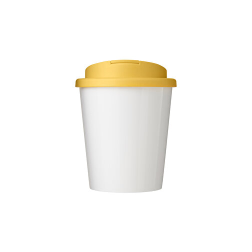 Brite-Americano® Espresso 250 Ml Isolierbecher Mit Auslaufsicherem Schraubverschluss , weiß / gelb, PP Kunststoff, 11,80cm (Höhe), Bild 4
