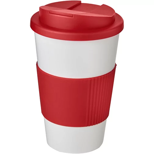 Tazza termica Americano® da 350 ml con impugnatura e coperchio ermetico, Immagine 1