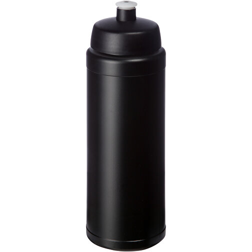 Baseline® Plus 750 Ml Flasche Mit Sportdeckel , schwarz, HDPE Kunststoff, PP Kunststoff, 23,60cm (Höhe), Bild 1