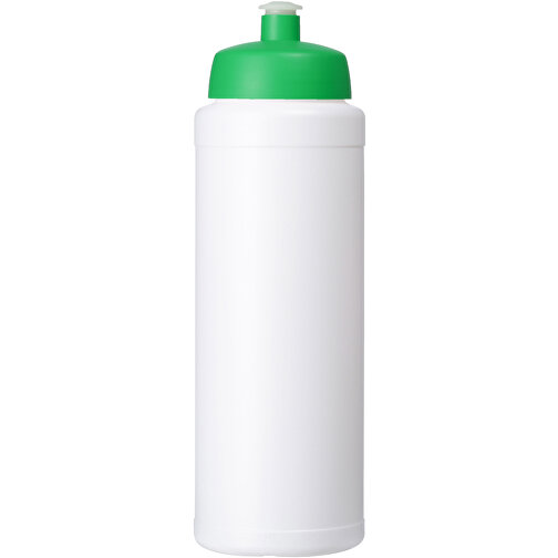 Baseline® Plus 750 Ml Flasche Mit Sportdeckel , weiß / grün, HDPE Kunststoff, PP Kunststoff, 23,60cm (Höhe), Bild 3
