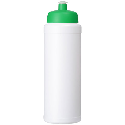 Baseline® Plus 750 Ml Flasche Mit Sportdeckel , weiß / grün, HDPE Kunststoff, PP Kunststoff, 23,60cm (Höhe), Bild 4