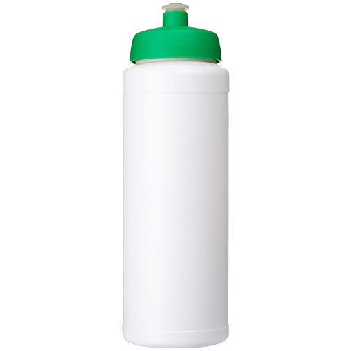 Baseline® Plus Grip 750 Ml Sportflasche Mit Sportdeckel , weiß / grün, HDPE Kunststoff, PP Kunststoff, 23,60cm (Höhe), Bild 4