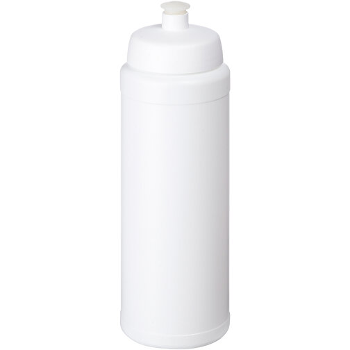 Baseline® Plus Grip 750 Ml Sportflasche Mit Sportdeckel , weiß, HDPE Kunststoff, PP Kunststoff, 23,60cm (Höhe), Bild 1
