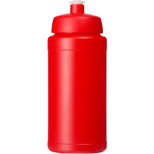 Baseline® Plus 500 Ml Flasche Mit Sportdeckel , rot, HDPE Kunststoff, PP Kunststoff, 18,50cm (Höhe), Bild 3