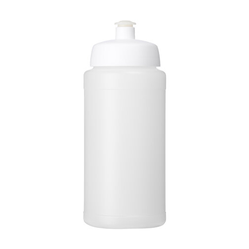 Baseline® Plus 500 Ml Flasche Mit Sportdeckel , transparent / weiss, HDPE Kunststoff, PP Kunststoff, 18,50cm (Höhe), Bild 4
