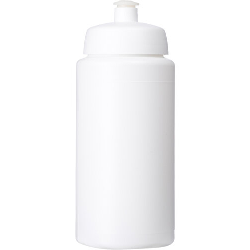 Baseline® Plus Grip 500 Ml Sportflasche Mit Sportdeckel , weiß, HDPE Kunststoff, PP Kunststoff, 18,50cm (Höhe), Bild 3