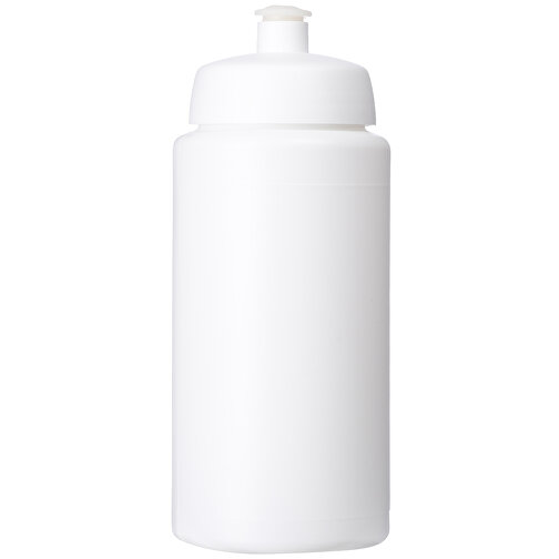 Baseline® Plus Grip 500 Ml Sportflasche Mit Sportdeckel , weiß, HDPE Kunststoff, PP Kunststoff, 18,50cm (Höhe), Bild 4