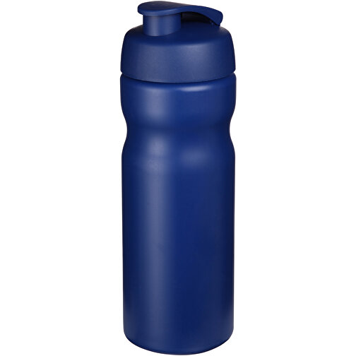Baseline® Plus 650 Ml Sportflasche Mit Klappdeckel , blau, HDPE Kunststoff, PP Kunststoff, 22,30cm (Höhe), Bild 1