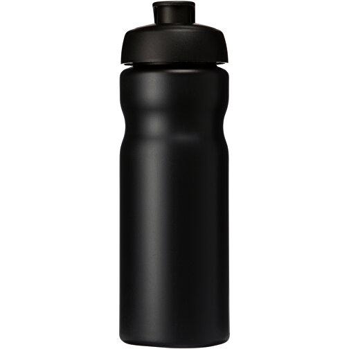 Baseline® Plus 650 Ml Sportflasche Mit Klappdeckel , schwarz, HDPE Kunststoff, PP Kunststoff, 22,30cm (Höhe), Bild 3