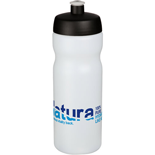Baseline® Plus 650 Ml Sportflasche , transparent / schwarz, HDPE Kunststoff, PP Kunststoff, 22,30cm (Höhe), Bild 2