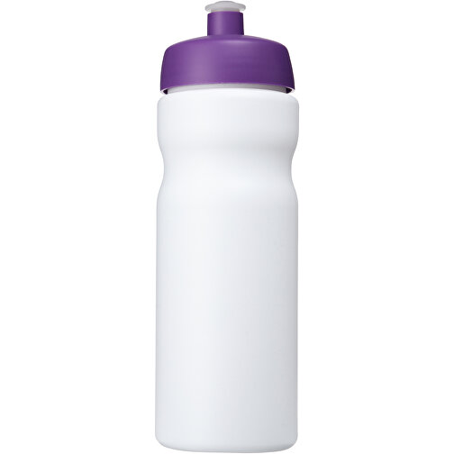 Baseline® Plus 650 Ml Sportflasche , weiß / lila, HDPE Kunststoff, PP Kunststoff, 22,30cm (Höhe), Bild 3