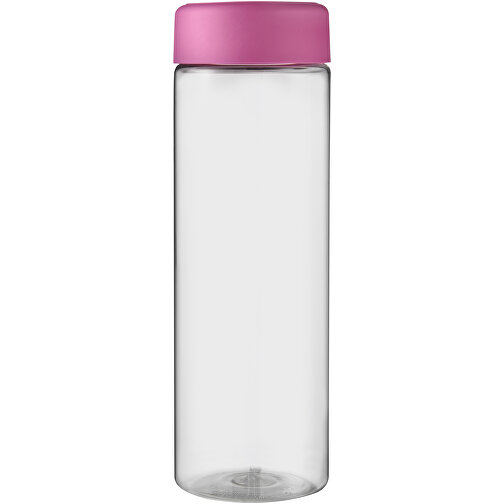 H2O Active® Vibe 850 Ml Sportflasche Mit Drehdeckel , transparent / rosa, PET Kunststoff, PP Kunststoff, 22,90cm (Höhe), Bild 3