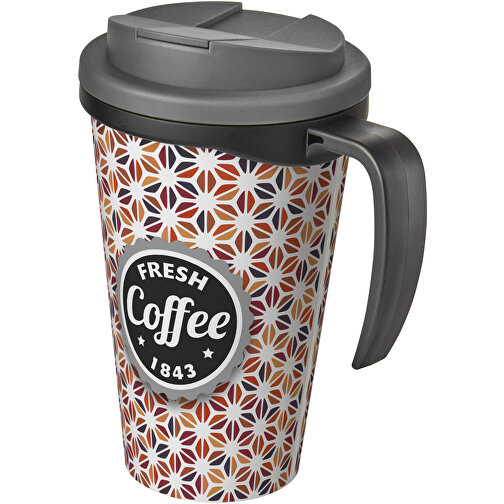 Brite-Americano Grande taza 350 ml mug con tapa antigoteo, Imagen 1