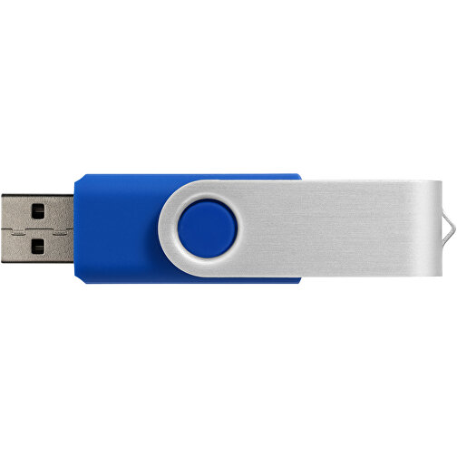 Rotate Doming USB-Stick , royalblau MB , 16 GB , Kunststoff, Aluminium MB , 5,80cm x 1,90cm x 1,00cm (Länge x Höhe x Breite), Bild 4