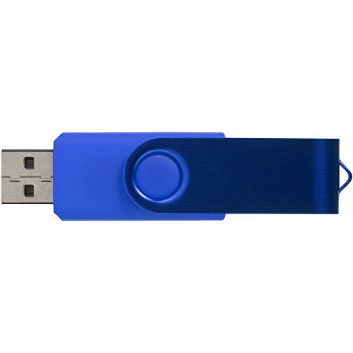 Rotate Metallic USB-Stick , royalblau MB , 32 GB , Kunststoff, Aluminium MB , 5,80cm x 1,90cm x 1,00cm (Länge x Höhe x Breite), Bild 4