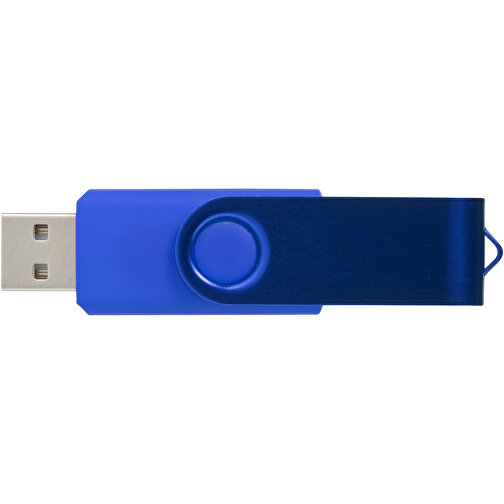 Rotate Metallic USB-Stick , royalblau MB , 8 GB , Kunststoff, Aluminium MB , 5,80cm x 1,90cm x 1,00cm (Länge x Höhe x Breite), Bild 3