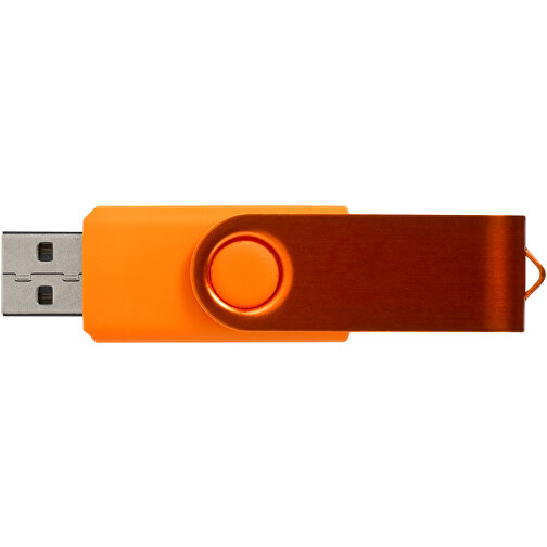 Rotate Metallic USB-Stick , orange MB , 2 GB , Kunststoff, Aluminium MB , 5,80cm x 1,90cm x 1,00cm (Länge x Höhe x Breite), Bild 6