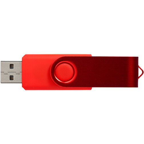 Rotate Metallic USB-Stick , dunkelrot MB , 8 GB , Kunststoff, Aluminium MB , 5,80cm x 1,90cm x 1,00cm (Länge x Höhe x Breite), Bild 6