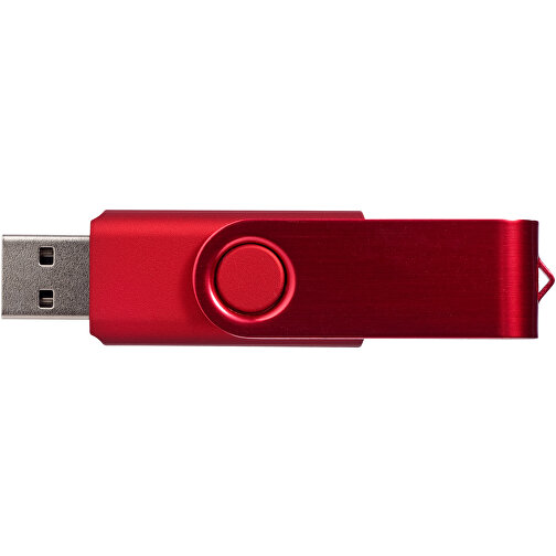 Rotate Metallic USB-Stick , rot MB , 16 GB , Kunststoff, Aluminium MB , 5,80cm x 1,90cm x 1,00cm (Länge x Höhe x Breite), Bild 7