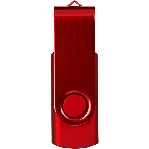 Rotate Metallic USB-Stick , rot MB , 8 GB , Kunststoff, Aluminium MB , 5,80cm x 1,90cm x 1,00cm (Länge x Höhe x Breite), Bild 5