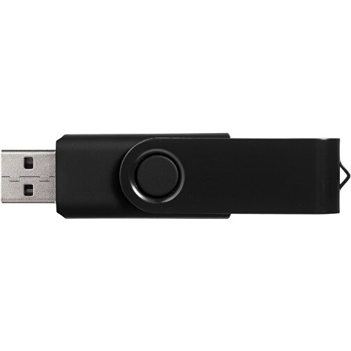 Rotate Metallic USB-Stick , schwarz MB , 8 GB , Kunststoff, Aluminium MB , 5,80cm x 1,90cm x 1,00cm (Länge x Höhe x Breite), Bild 4