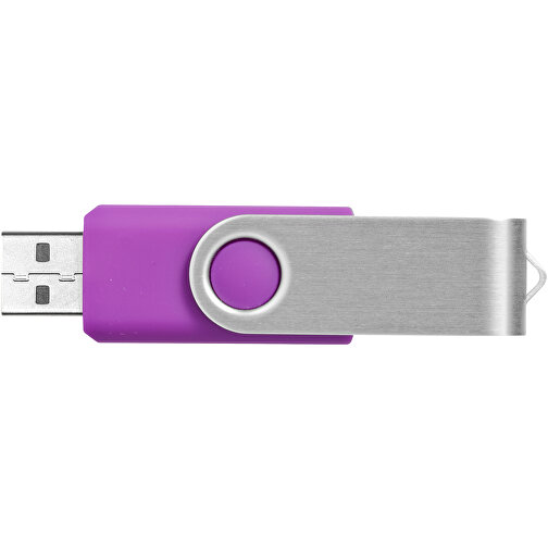 Rotate USB-Stick , lila MB , 8 GB , Kunststoff, Aluminium MB , 5,80cm x 1,90cm x 1,00cm (Länge x Höhe x Breite), Bild 7