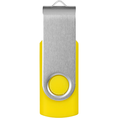 Rotate USB-Stick , gelb MB , 2 GB , Kunststoff, Aluminium MB , 5,80cm x 1,90cm x 1,00cm (Länge x Höhe x Breite), Bild 4