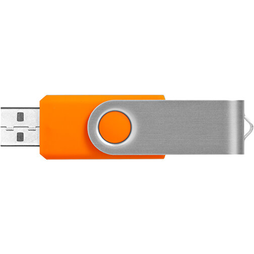 Rotate USB-Stick , orange MB , 16 GB , Kunststoff, Aluminium MB , 5,80cm x 1,90cm x 1,00cm (Länge x Höhe x Breite), Bild 5
