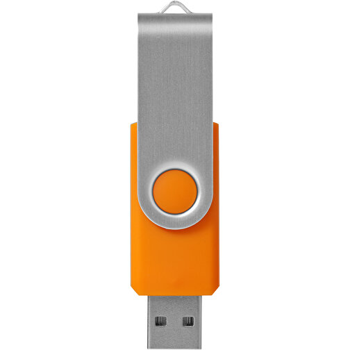 Rotate USB-Stick , orange MB , 2 GB , Kunststoff, Aluminium MB , 5,80cm x 1,90cm x 1,00cm (Länge x Höhe x Breite), Bild 3