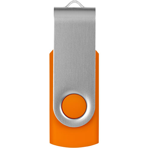 Rotate USB-Stick , orange MB , 1 GB , Kunststoff, Aluminium MB , 5,80cm x 1,90cm x 1,00cm (Länge x Höhe x Breite), Bild 4