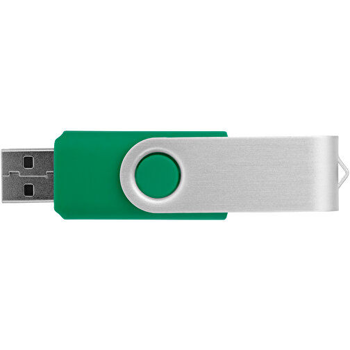 Rotate USB-Stick , grün MB , 8 GB , Kunststoff, Aluminium MB , 5,80cm x 1,90cm x 1,00cm (Länge x Höhe x Breite), Bild 9