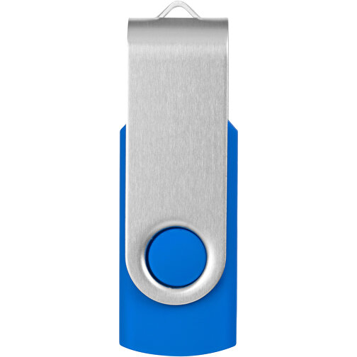 Rotate USB-Stick , mittelblau MB , 8 GB , Kunststoff, Aluminium MB , 5,80cm x 1,90cm x 1,00cm (Länge x Höhe x Breite), Bild 4