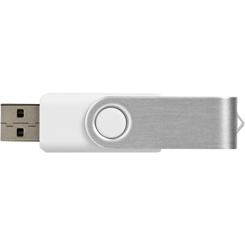 Rotate USB-Stick , weiß MB , 32 GB , Kunststoff, Aluminium MB , 5,80cm x 1,90cm x 1,00cm (Länge x Höhe x Breite), Bild 4
