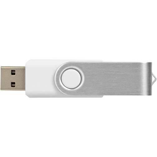 Rotate USB-Stick , weiß MB , 1 GB , Kunststoff, Aluminium MB , 5,80cm x 1,90cm x 1,00cm (Länge x Höhe x Breite), Bild 9