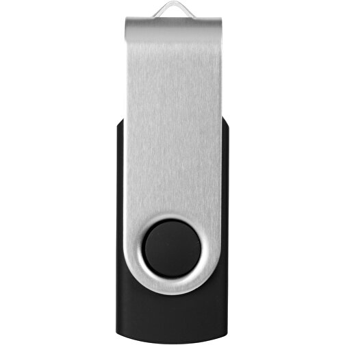 Rotate USB-Stick , schwarz MB , 2 GB , Kunststoff, Aluminium MB , 5,80cm x 1,90cm x 1,00cm (Länge x Höhe x Breite), Bild 5