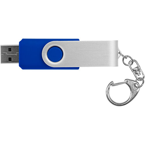 Rotate Mit Schlüsselanhänger USB-Stick , royalblau MB , 32 GB , Kunststoff, Aluminium MB , 5,80cm x 1,90cm x 1,00cm (Länge x Höhe x Breite), Bild 7